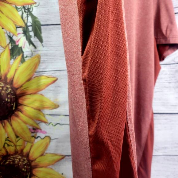 MSX by Michael Strahan Maroon Polo Shirt Size 4XLT - Picture 3 of 6